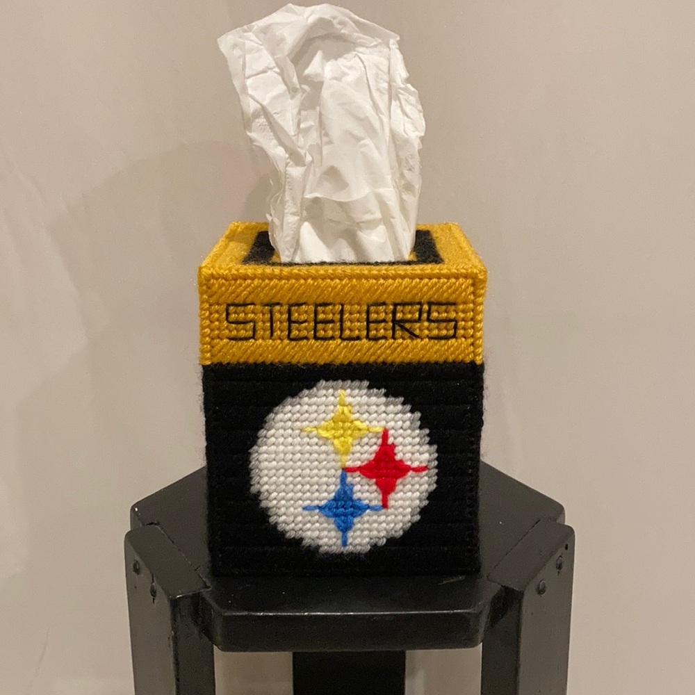 COPY - Pittsburgh Steelers NFL Tissue Box Cover